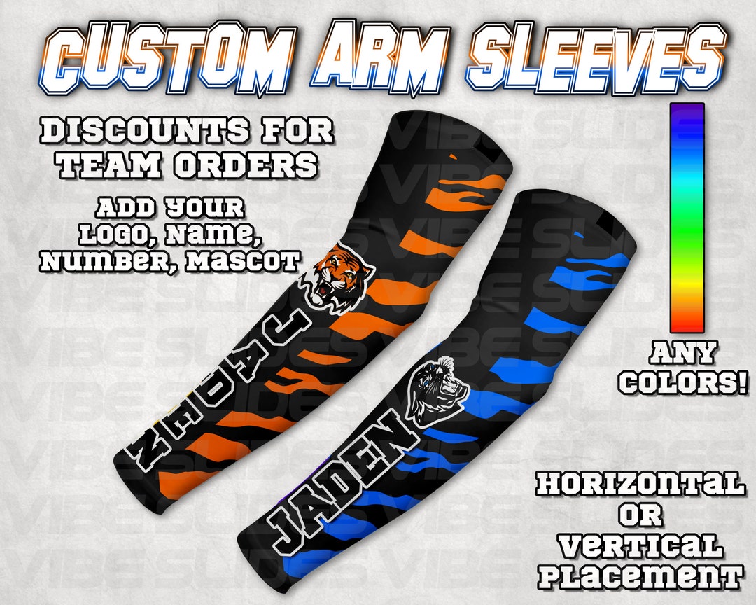 custom arm sleeves nike