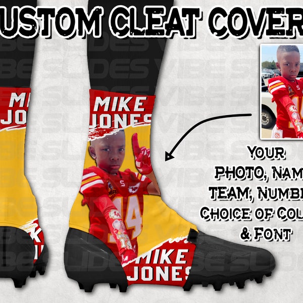 Custom Football Cleats Etsy