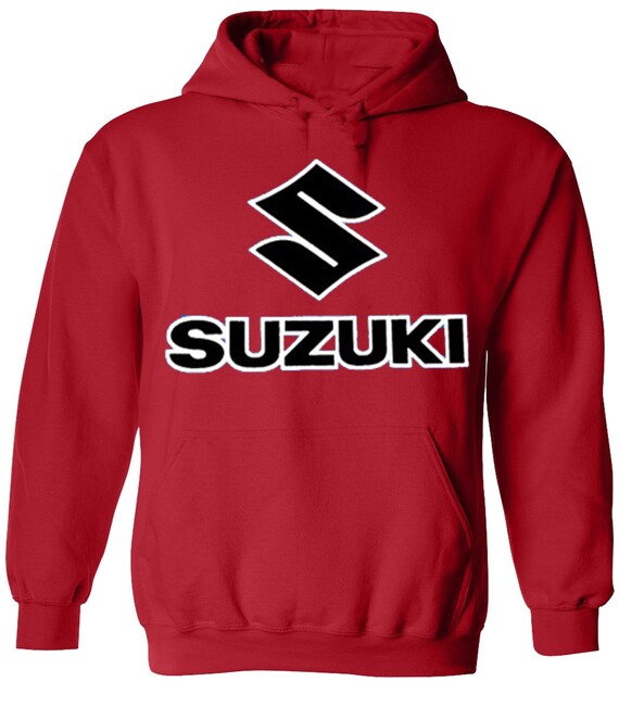 Suzuki Racing Team Pullover Hoodie Suzuki Clasic Logo Pullover