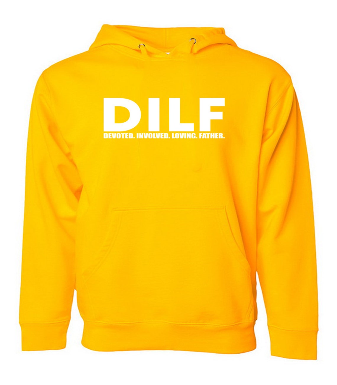 DILF Unisex Pullover Hoodie Funny Humor DILF Hooded - Etsy