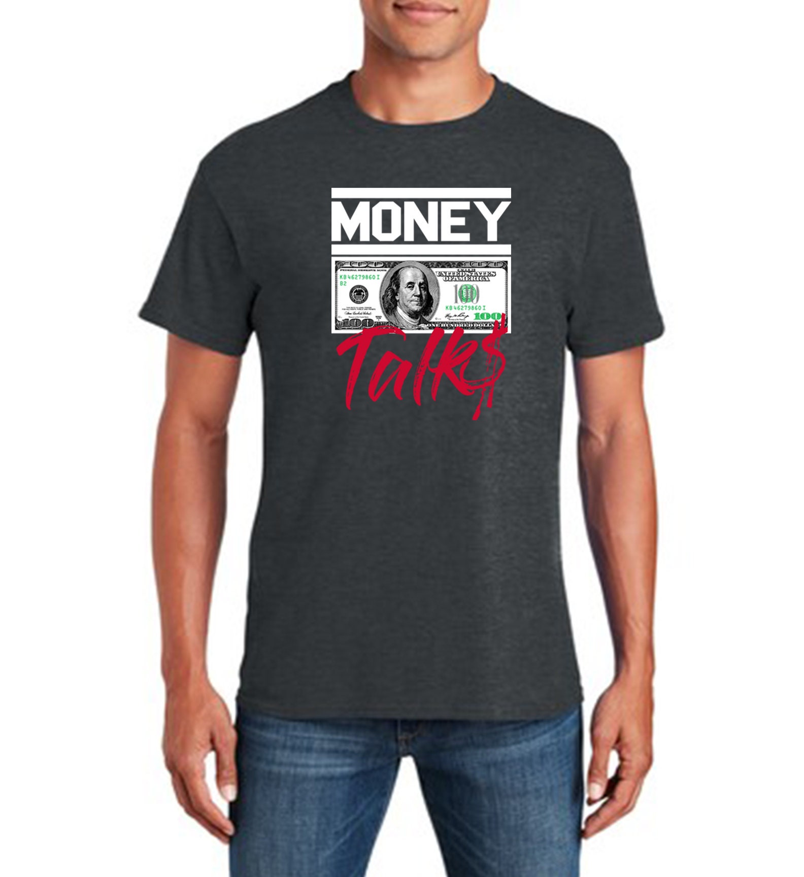 Money Talks Funny T Shirt Novelty T Shirt Adult Unisex Etsy