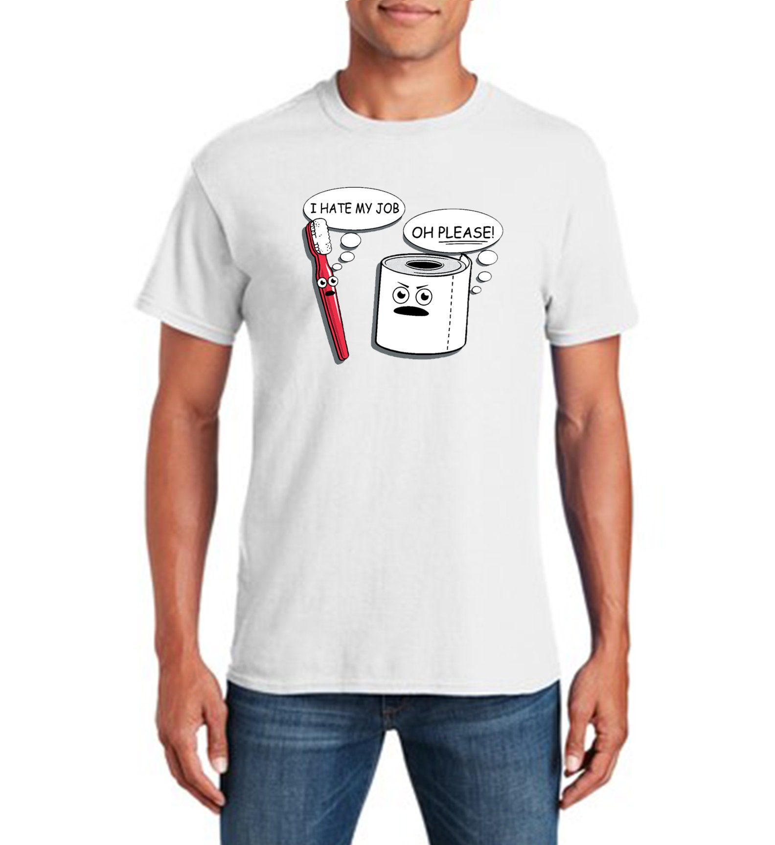 Ich hasse meinen Job Ho bitte lustige Neuheit TShirt Etsy