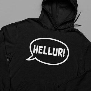 Witziges Hellur! Erwachsener Humor Hoodie für Männer Frauen