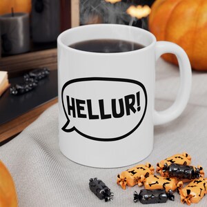 Witziges Hellur! Erwachsenen Humor Kaffeebecher für Männer Frauen