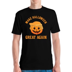 Funny Make Halloween Great Again Pro Trump T-Shirt Men Women
