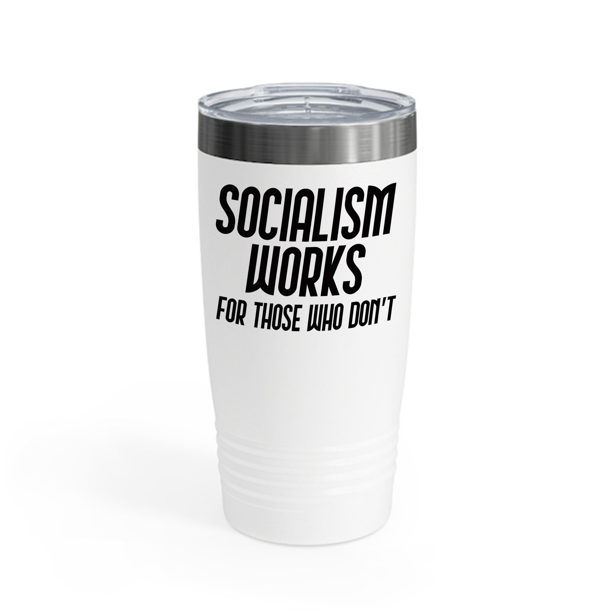 Anti Communism Entrepreneur Capitalist Gift Anti-Socialism Workaholic Ringneck Tumble- Chill Wine Tumbler