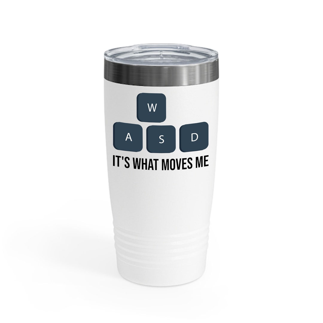 WASD It's What Moves Me Funny Computer Video Games Gamer Etsy