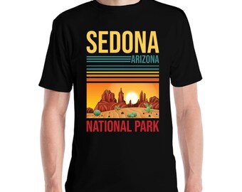 Sedona Arizona National Park Mountains Camping Vacation T-Shirt For Men Women