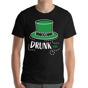 Funny Happy St Patricks Day Drinkish Beer Gift T-Shirt Men Women
