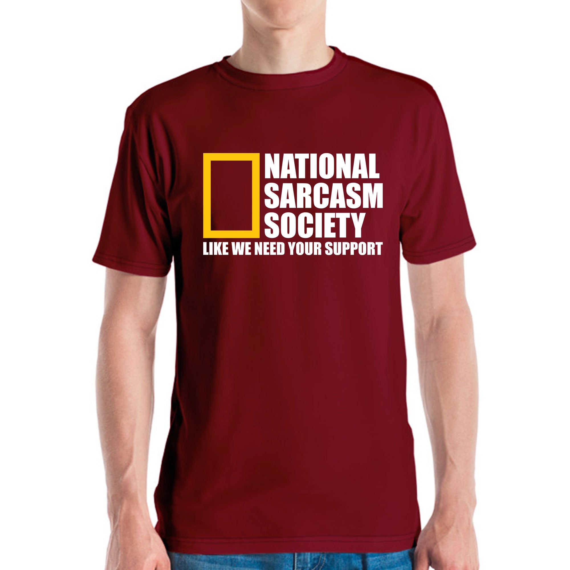 Discover Funny National Sarcasm Society Sarcastic T-Shirt