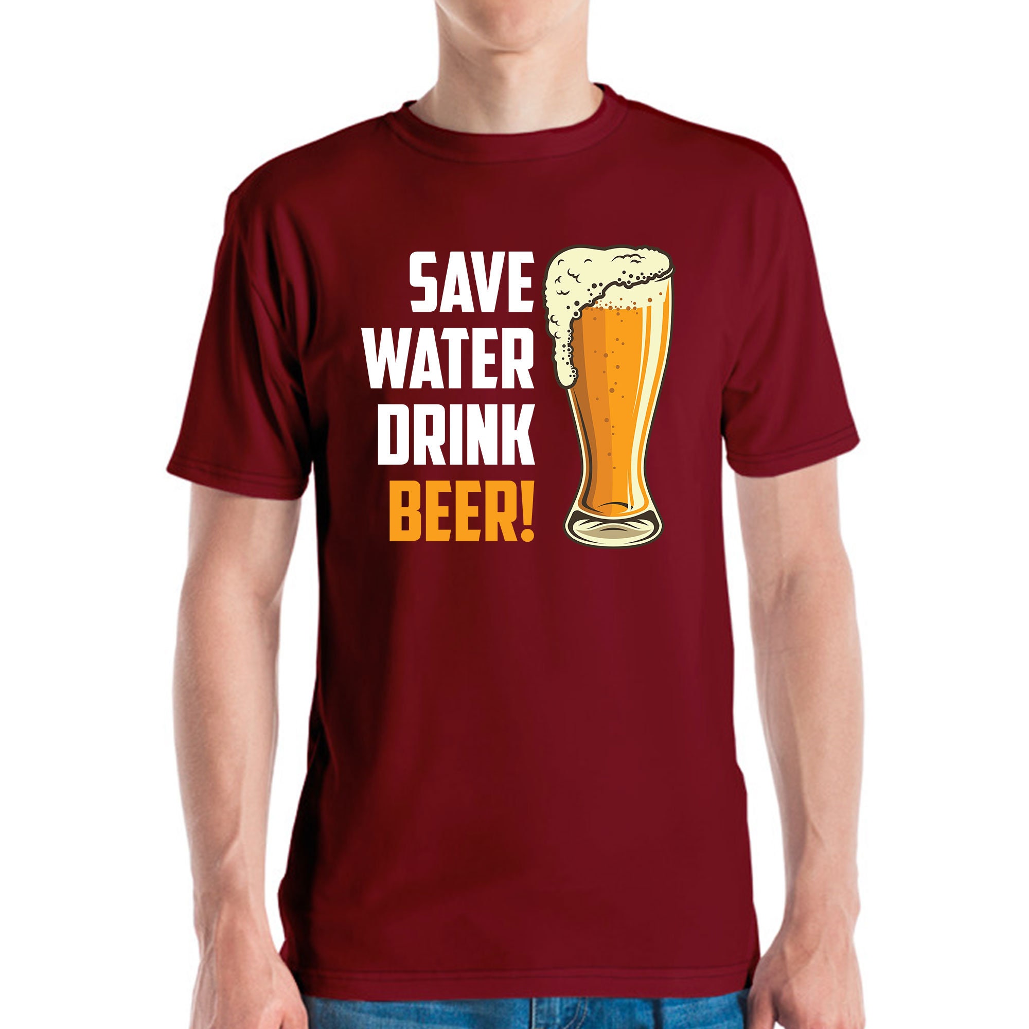  Sarcastic Beer Save Water Drink Beer T-Shirt