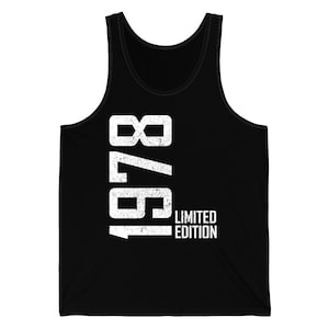 45th Birthday 45 Years 1978 Geschenk Tank Top für Männer Frauen