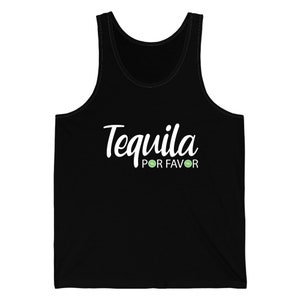 Mas Tequila Por Favor Cinco De Mayo Mexican Tequila Drinking Shirt Tank Top