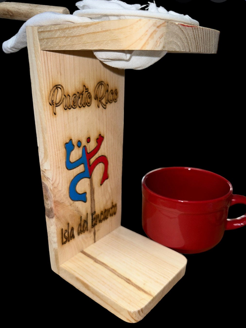 Cafetera de la Abuela Café Puertorriqueño Café Puerto Rico Souvenir rústica
