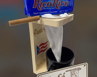 Set Cafetera de la abuela cafetera puertorriqueña cafe