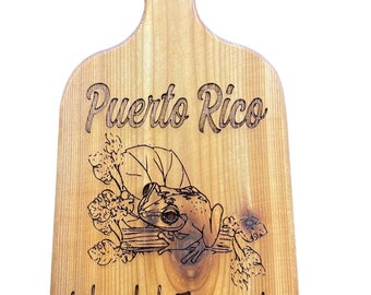 Tostonera grandote puerto Rico souvenir 14”x6”para hacer el  jibarito