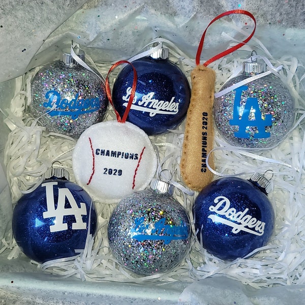 Dodgers Ornaments- Gifts For Him-Holidays Gifts-World Series Champions- Dodgers Ornaments For Your Christmas Tree-Gift For Her Christmas2020