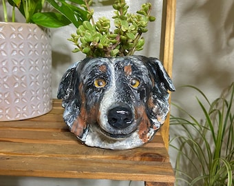 Labrador Puppy on Boot Garden Plant Pot Holder,Useful Dog Owner or Gardener Gift 