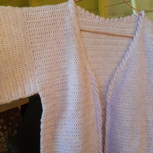 Crochet cardigan