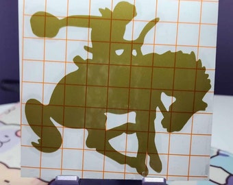 Rough Rider Team Spirit Decal