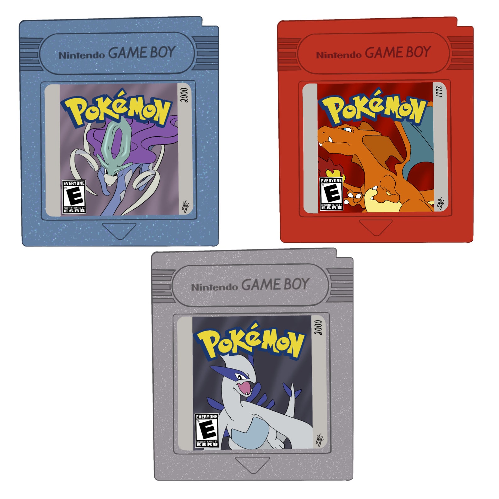 90s Retro Gaming Cartridge Stickers Etsy