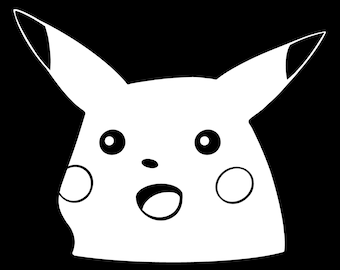 Surprised Pik-a-chu Vinyl