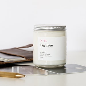 No15 Fig Tree Candle| Handmade Soy Candles | Christmas Gift | Scented Candles Gift | Mia's Co.