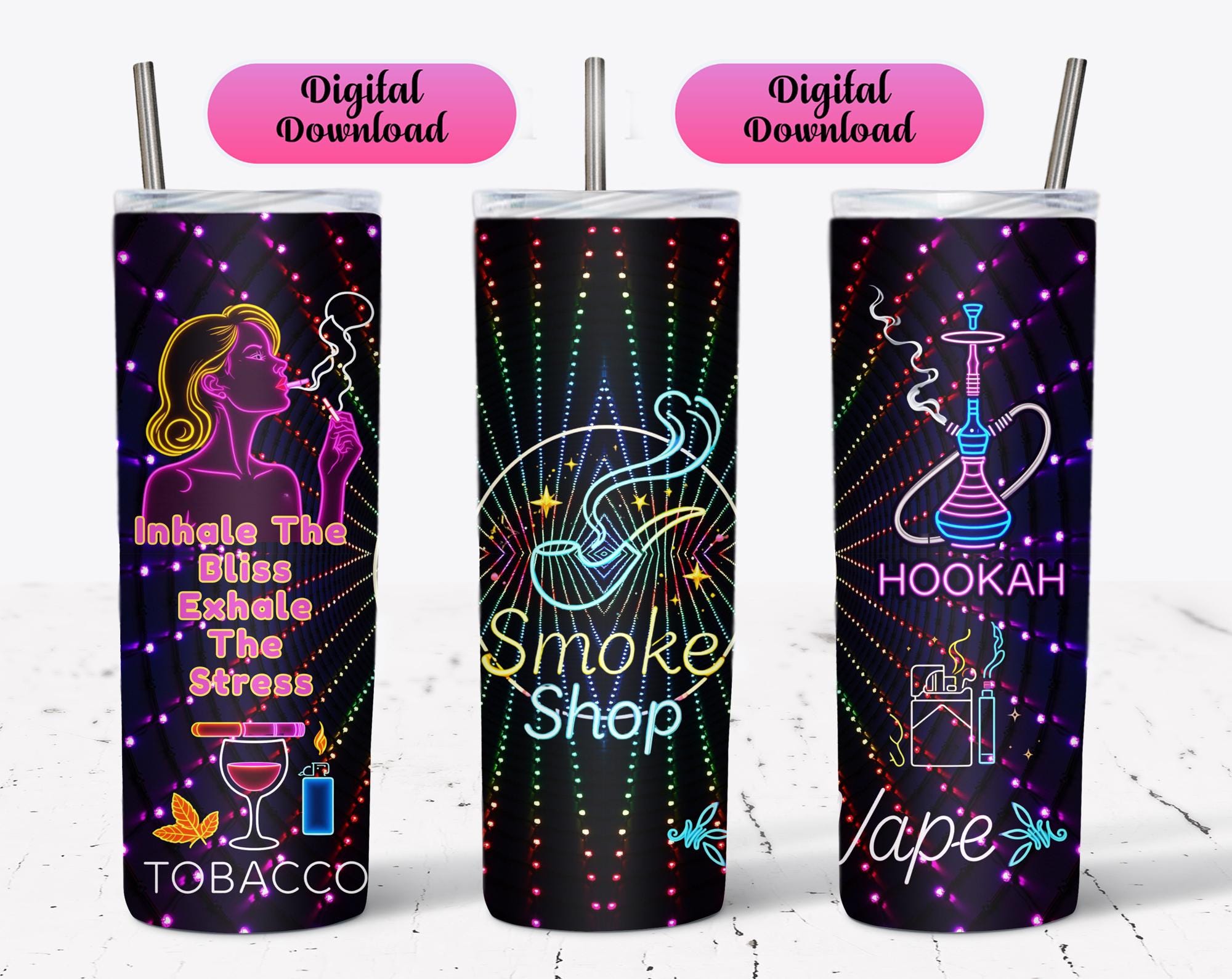Vape Shop Neon - Etsy