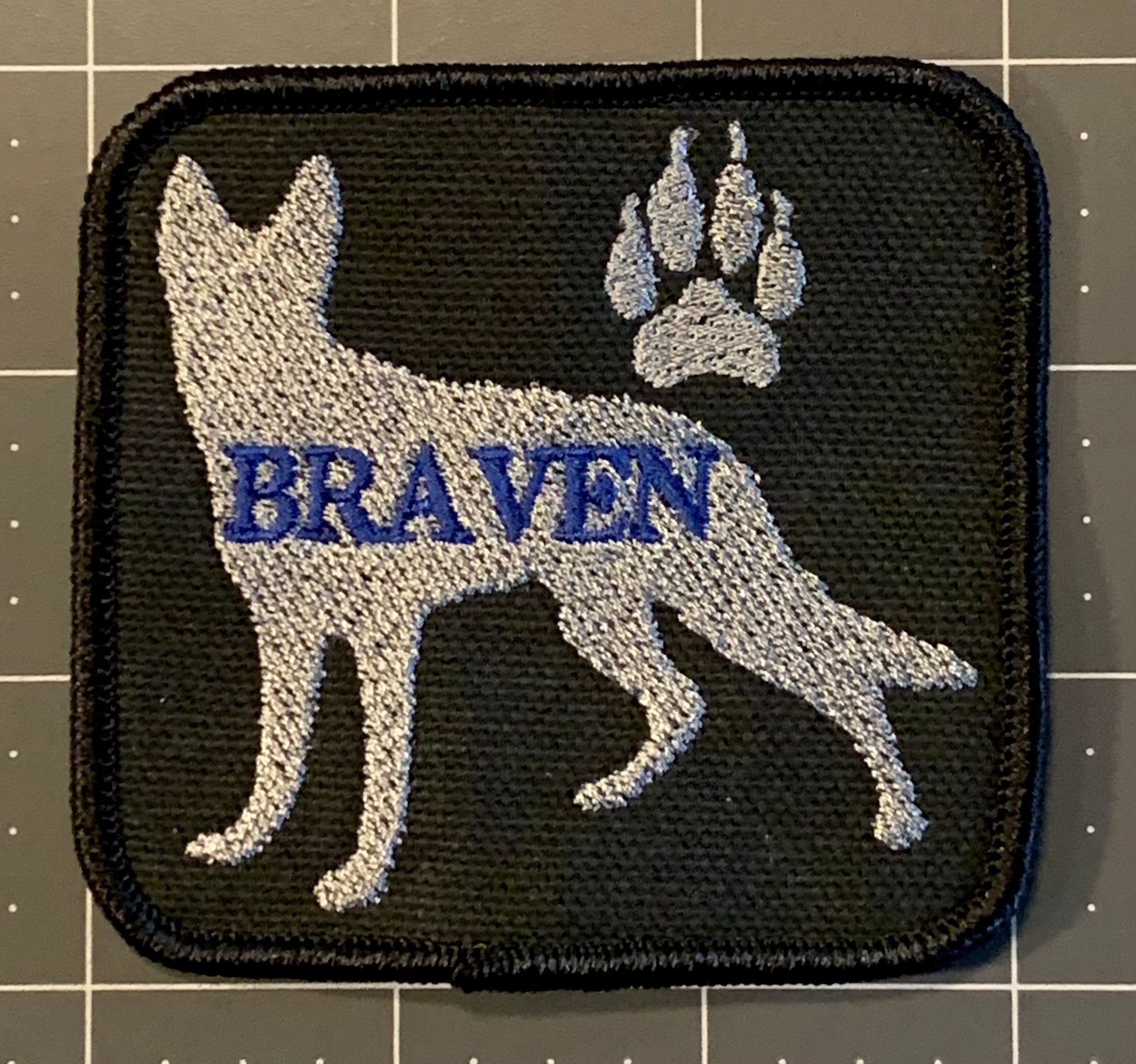 Dog Harness Patch Embroidered Fun Patch LARGE Black Patch Suitable for  Julius-k9 Products No Manners Dog Sign Tag Velcro Name Patch 