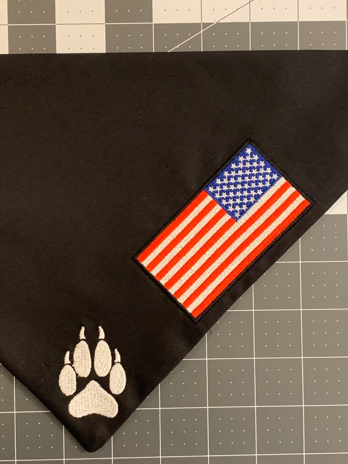 Dog Bandana Patriotic dog Bandana German Shepherd scarf Etsy