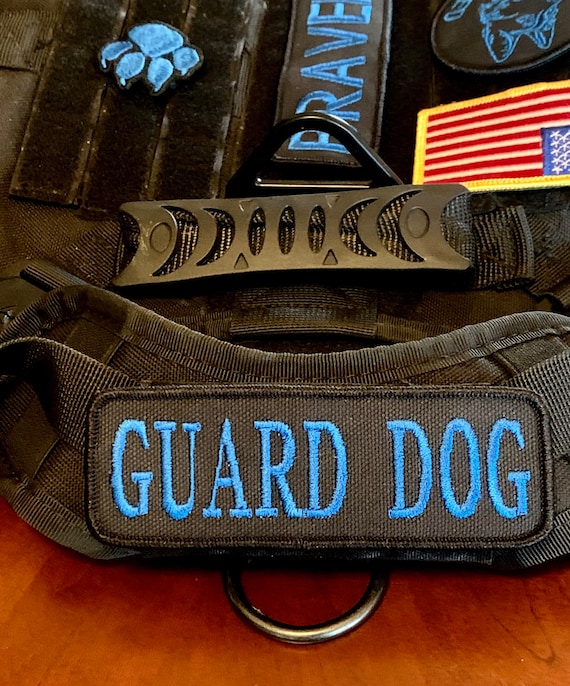 German Shepherd Vest Patches, Vest Patches Come Ready to Attach to Vest. 