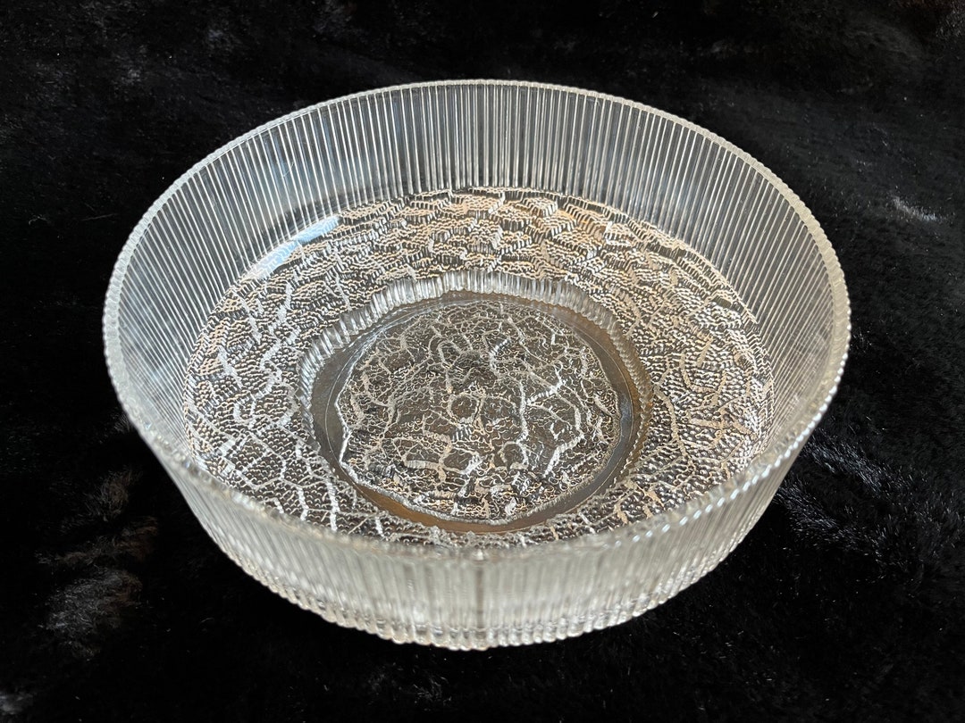 Vintage Ravenhead Topaz Glass Table/trifle/fruit/bowl 8.5 Inches Dia Etsy