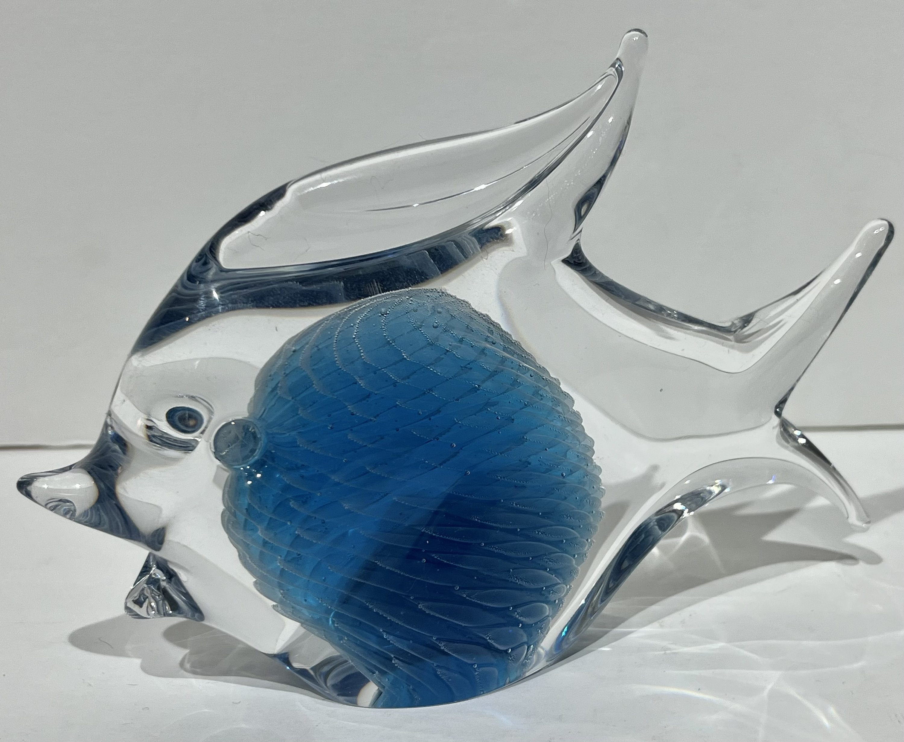 FM KONSTGLAS ガラスの魚オブジェ ガラス フィギュア 魚 スウェーデン FM Konstglas Sweden Benito