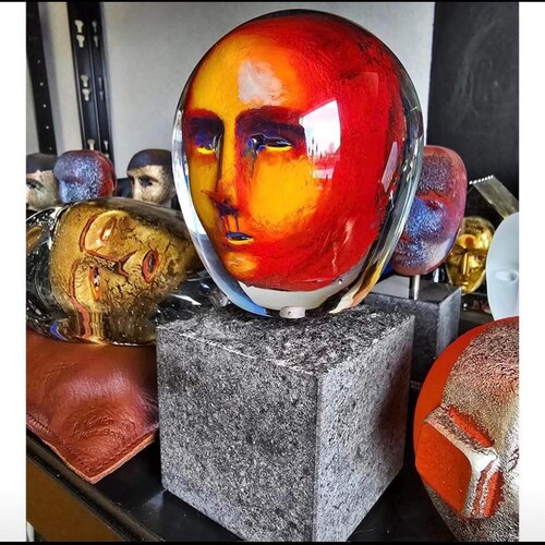 Daum France Crystal Bowl ORION Starfish 12 Finger 8.25” by 4.5