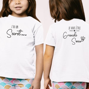 Future big sister T-shirt, Pregnancy announcement, Soon big sister, Children's T-shirt I'm going to be a big sister