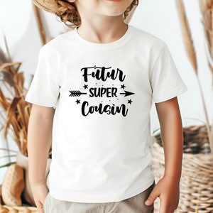 T-shirt futur cousin personnalisable image 1