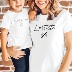 Matching family T-shirt, Mom T-shirt, Mommy and me, Personalized mom gift