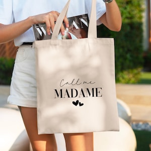 Tote bag personnalisé mariage, Tote bag evjf, Sac de la mariée image 1