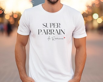 Camiseta de El Padrino, Regalo de El Padrino, Super Padrino