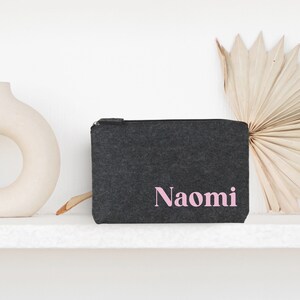 Gepersonaliseerde etui, gepersonaliseerde etui, gepersonaliseerde make-up tas afbeelding 5