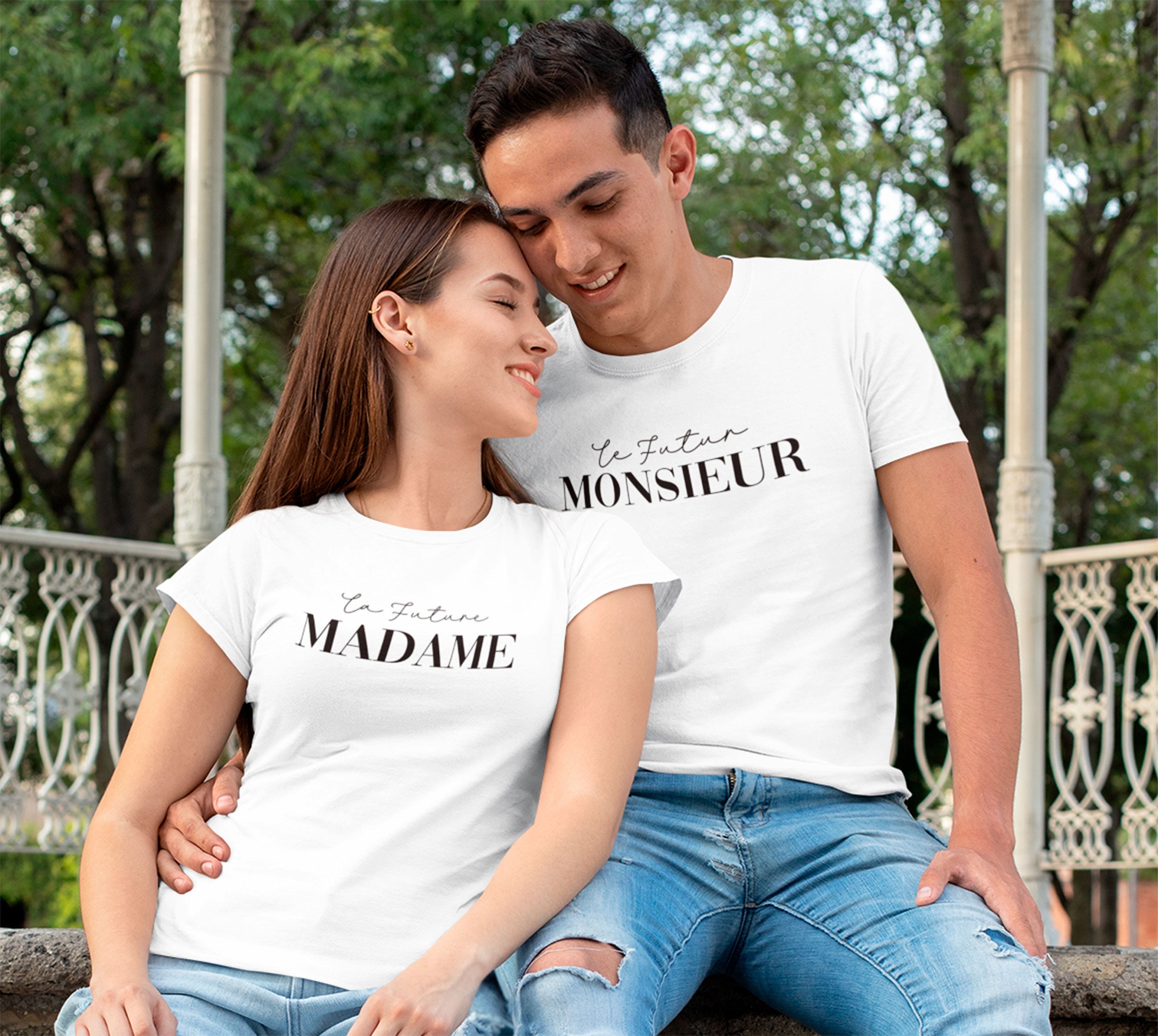 Discover T-shirt De Couple Assorti Mr Et Mme, T-Shirts Familiaux Assortis