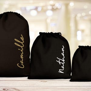 Bolsa de almacenamiento, Bolsa personalizada, Bolsa con cordón imagen 4