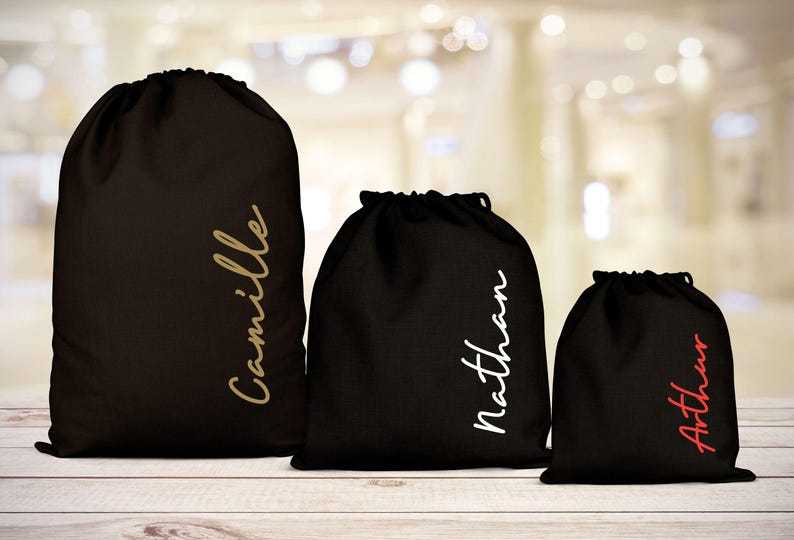 Bolsa de almacenamiento, Bolsa personalizada, Bolsa con cordón imagen 4
