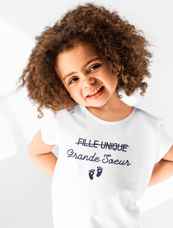 T-Shirt blanc enfant Future Grande Soeur