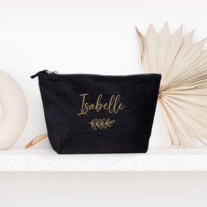 Personalized makeup bag, Godmother gift, Personalized mom gift idea image 4