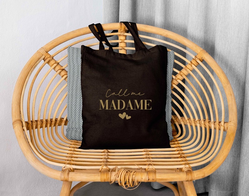 Tote bag personnalisé mariage, Tote bag evjf, Sac de la mariée image 4