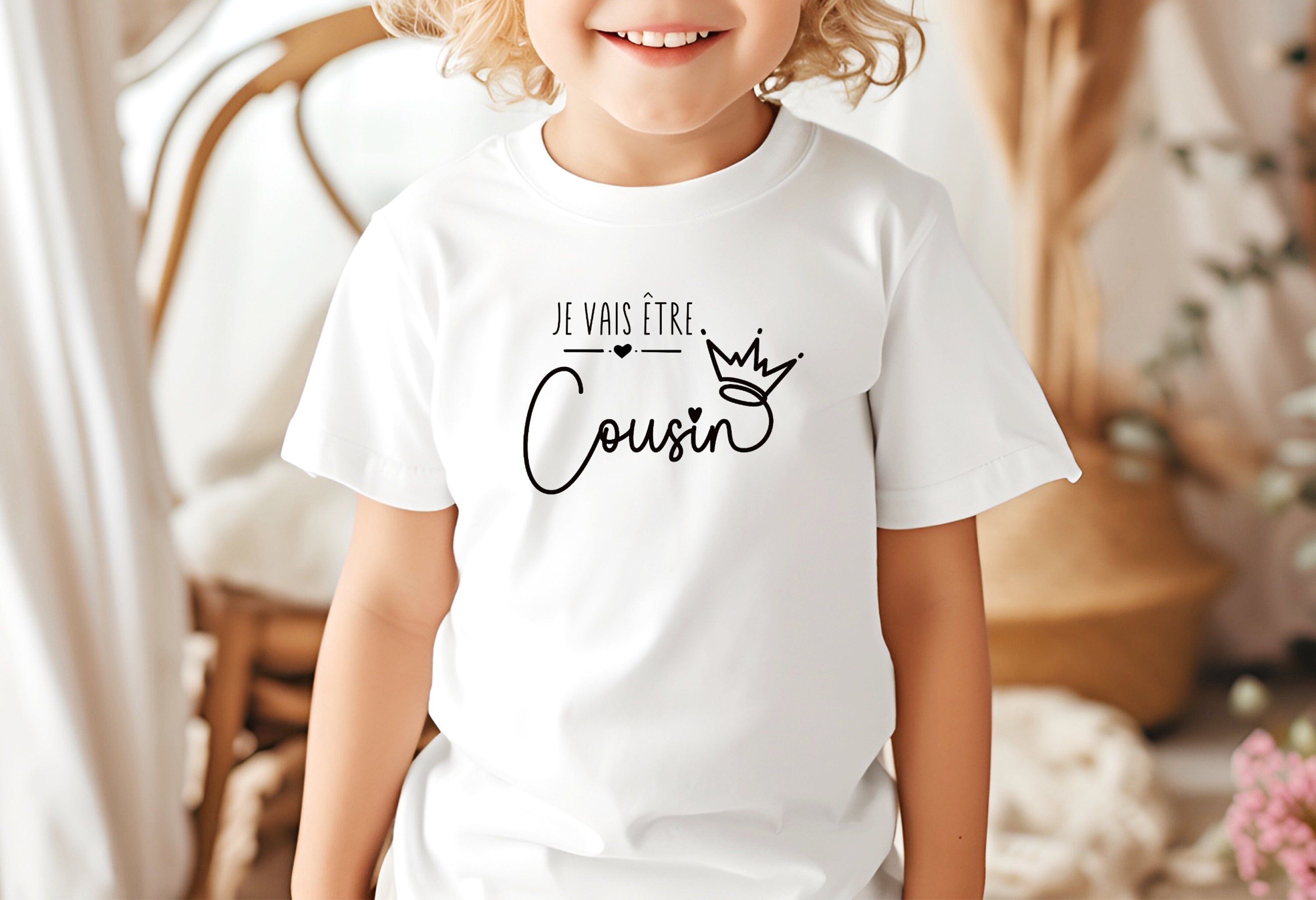 Customizable future cousin t-shirt, I'm going to be a cousin children's t-shirt, Pregnancy announcement