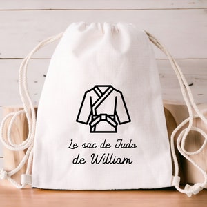 Sac à dos personnalisé, Cadeau sportif, Judo