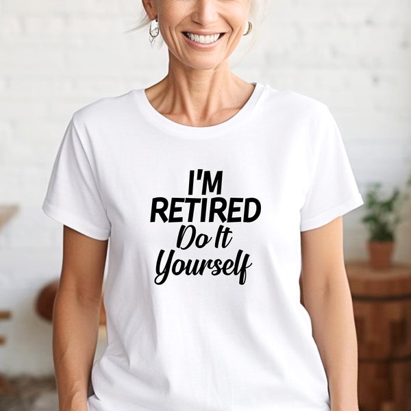 T-shirt Humour Cadeau Depart Retraite