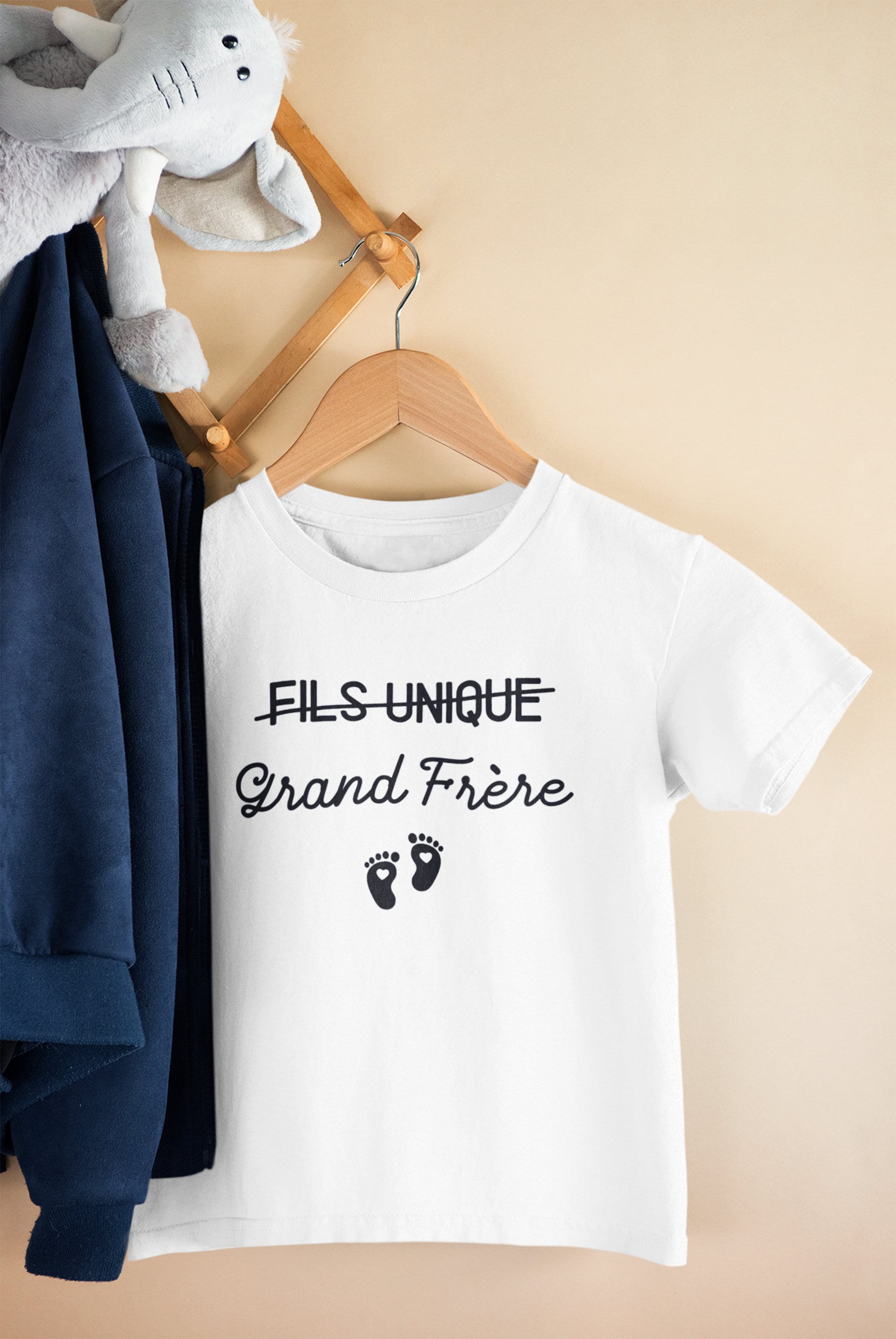 T-shirt personnalisé Annonce grossesse - creacut by fanny